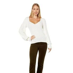 Women Paige Europa Ivory Sweater Large